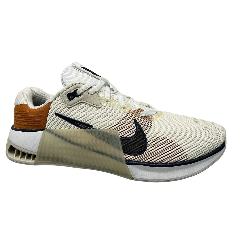 Nike Metcon 9 AMP Training Shoes Light Bone Navy DZ2616-100 Men Size 10  No Box